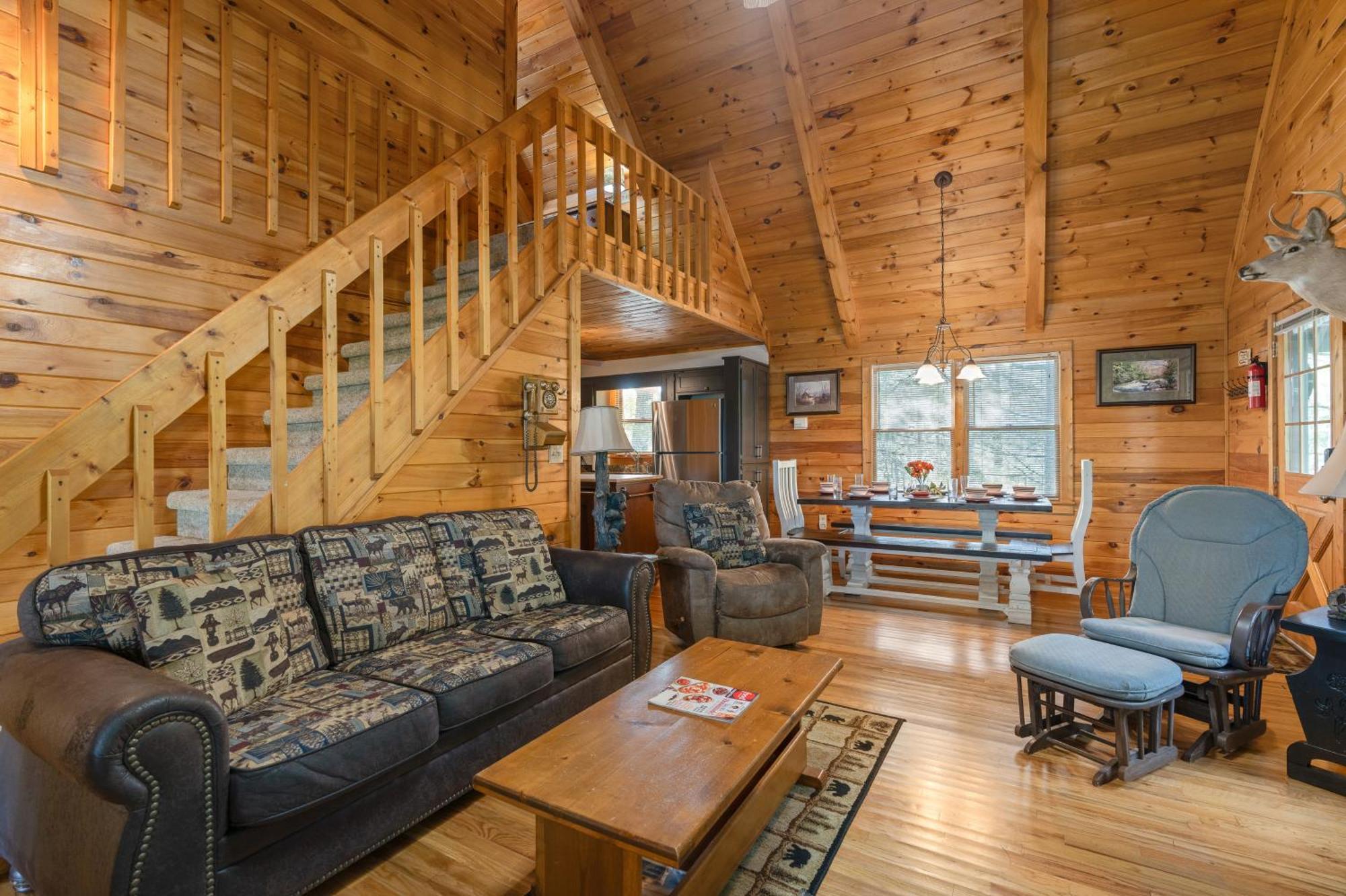Mountain Rivers Lodge Blue Ridge Exterior foto